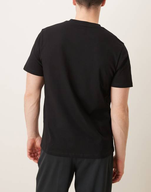 ASOS DESIGN - Essentials - Confezione da 5 t-shirt vestibilità classica nere, 5 di 5