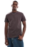 [ASOS DESIGN] ASOS DESIGN essentials crew neck t-shirt in dark brown XS Seal brown