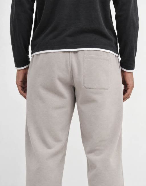 ASOS DESIGN essentials cuffed jogger in light beige - STONE, 7 of 10