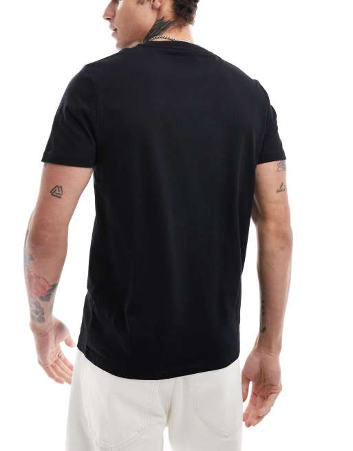 ASOS DESIGN – Essentials – Czarny T-shirt z okrągłym dekoltem , 2 z 4