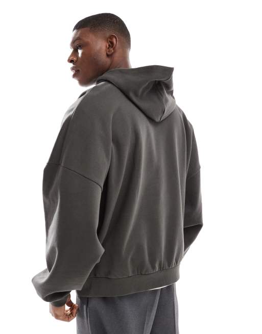 ASOS DESIGN essentials extreme oversized hoodie in khaki | ASOS