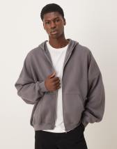 ASOS DESIGN essentials extreme oversized hoodie in heather gray | ASOS