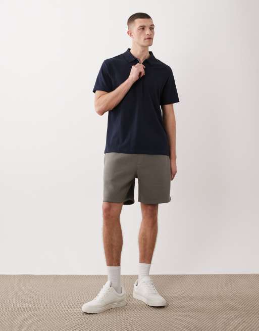 ASOS DESIGN - Essentials - Grå oversized mellemlange jerseyshorts, 2 af 5