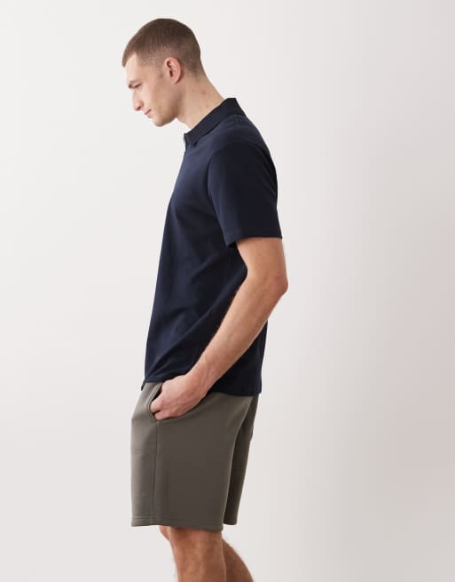 ASOS DESIGN - Essentials - Grå oversized mellemlange jerseyshorts, 3 af 5