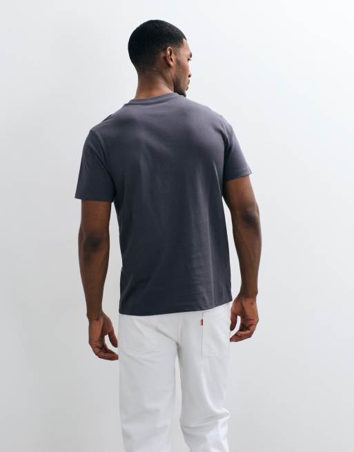 ASOS DESIGN – Essentials – Grafitowy T-shirt o regularnym kroju, 4 z 5