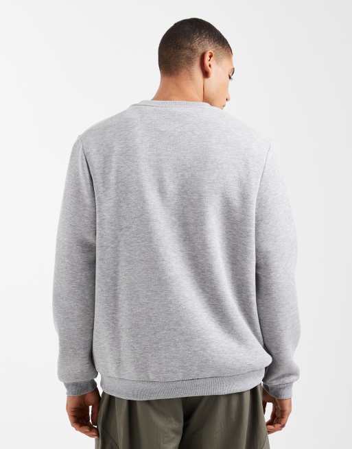 ASOS DESIGN - Essentials - Gråmeleret sweatshirt, 3 af 5
