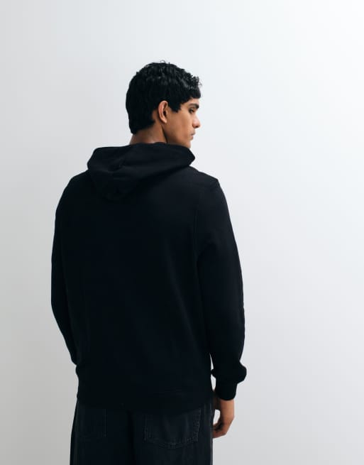 ASOS DESIGN essentials hoodie in black  , 4 of 5