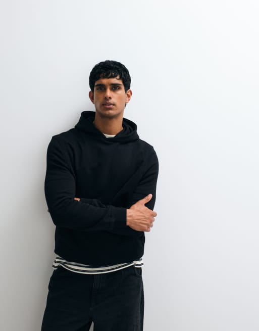 ASOS DESIGN essentials hoodie in black  , 5 of 5