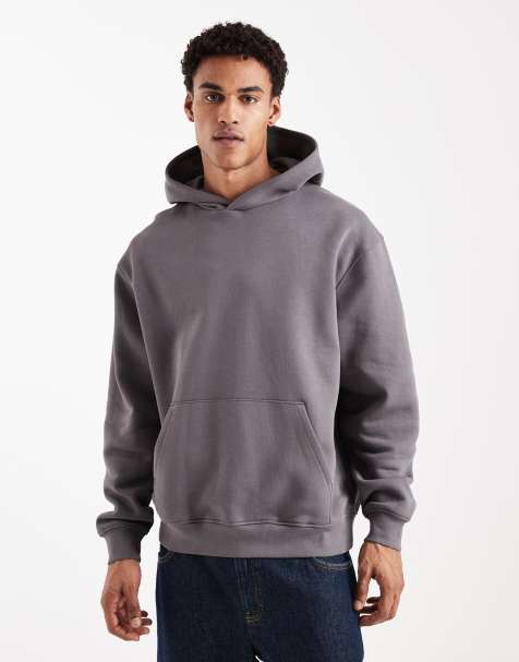 ASOS DESIGN essentials hoodie in grey  - view 1