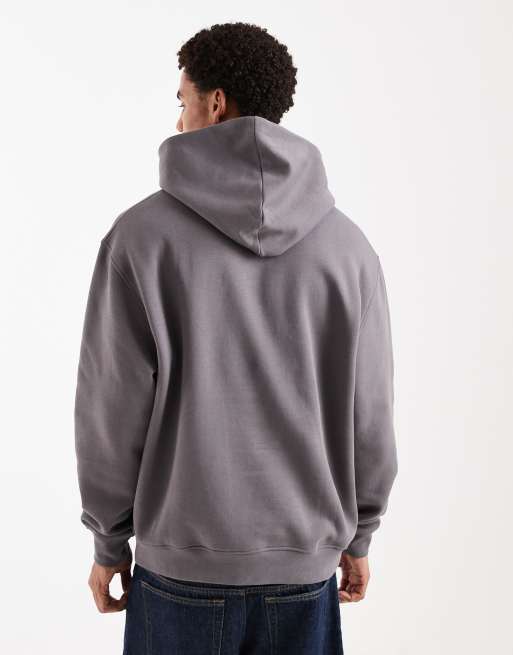 ASOS DESIGN essentials hoodie in grey , 3 of 5