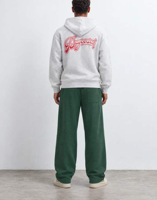 ASOS DESIGN essentials jogger oversize a palloncino verde scuro, 6 di 9