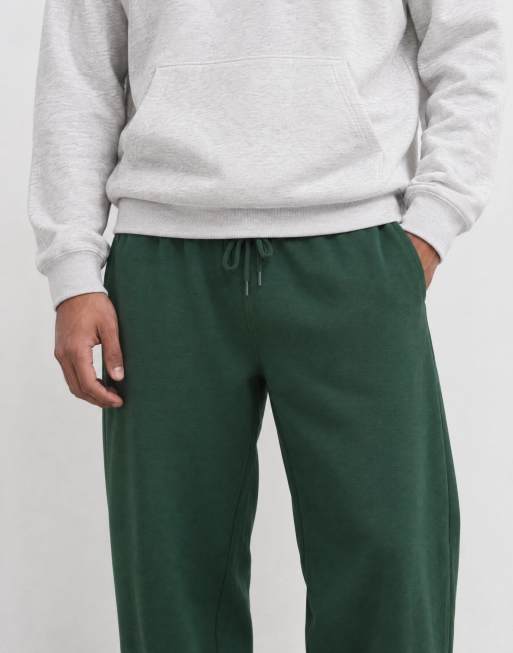 ASOS DESIGN essentials jogger oversize a palloncino verde scuro, 7 di 9