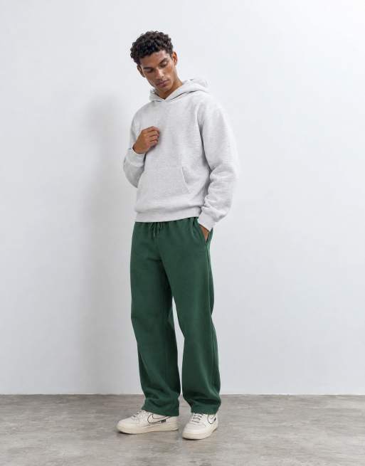 ASOS DESIGN essentials jogger oversize a palloncino verde scuro, 8 di 9