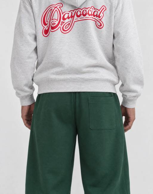 ASOS DESIGN essentials jogger oversize a palloncino verde scuro, 9 di 9