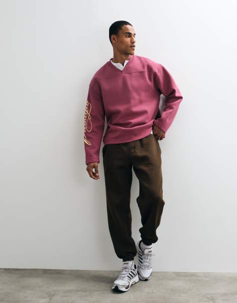 ASOS DESIGN essentials jogger resserré aux chevilles marron - view 1
