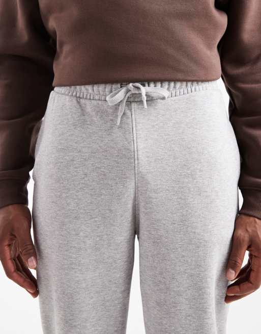 ASOS DESIGN - Essentials - Joggers dritti grigio mélange , 4 di 5