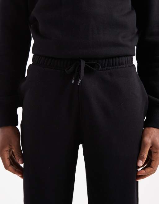 ASOS DESIGN - Essentials - Joggingbroek met rechte pijpen in zwart, 4 van 5