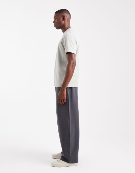 ASOS DESIGN essentials loose fit sweatpants in asphalt