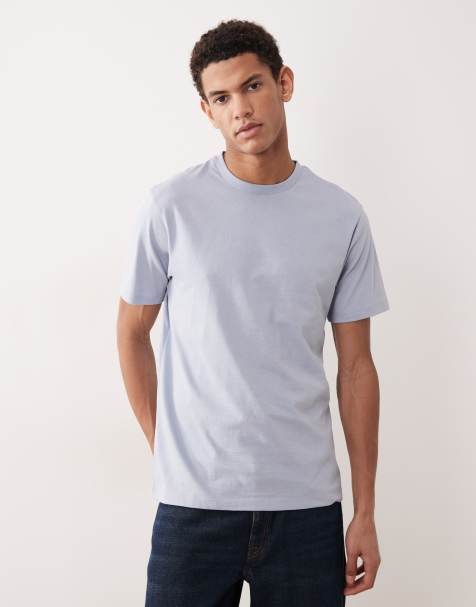 ASOS DESIGN - Essentials - Lyseblå T-shirt i regular fit - view 1