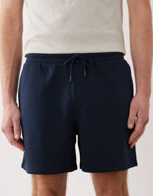 ASOS DESIGN - Essentials - Marineblå oversized jerseyshorts - Del af sæt, 4 af 5