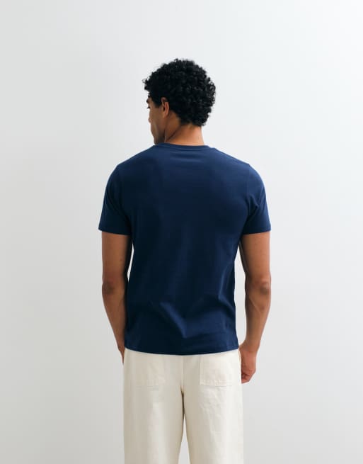 ASOS DESIGN - Essentials - Mellemblå T-shirt i regular fit, 5 af 5