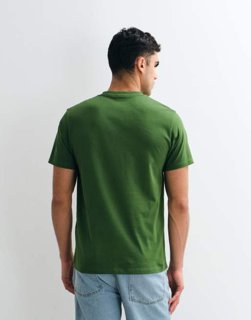 ASOS DESIGN - Essentials - Mellemgrøn T-shirt i regular fit, 5 af 5
