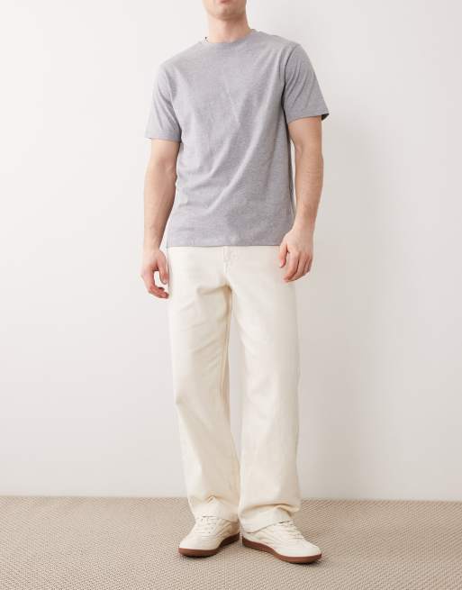 ASOS DESIGN – Essentials – Olikfärgade t-shirts i regular fit, 3-pack, 3 av 5