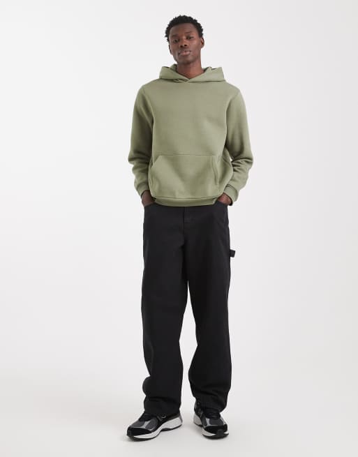 ASOS DESIGN – Essentials – Olivgrön huvtröja, 2 av 5