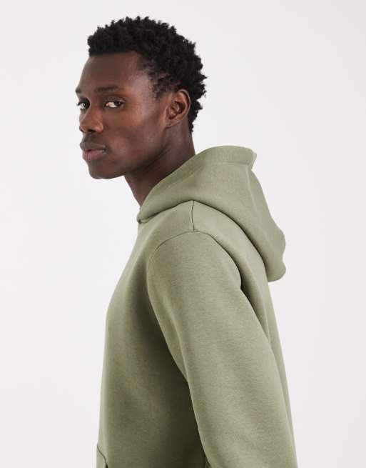ASOS DESIGN – Essentials – Olivgrön huvtröja, 4 av 5