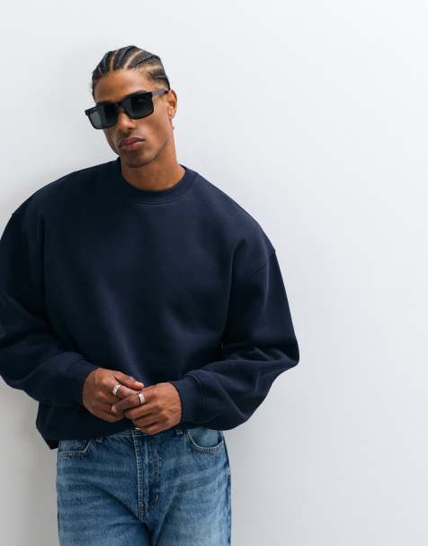 ASOS DESIGN essentials oversized boxy sweatshirt - view 1