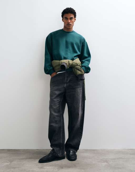 ASOS DESIGN essentials oversized boxy sweatshirt, 3 of 5
