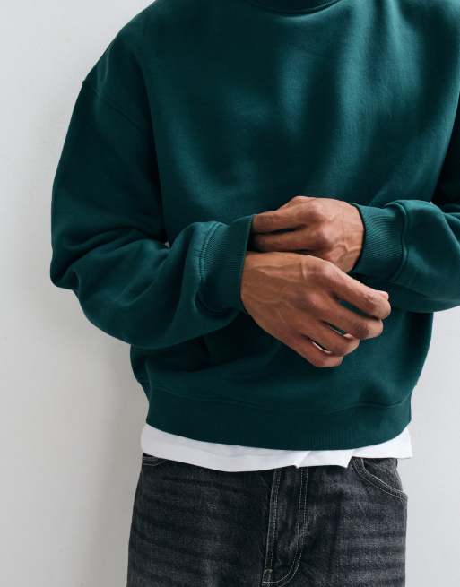 ASOS DESIGN essentials oversized boxy sweatshirt, 4 of 5