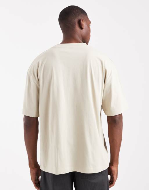 ASOS DESIGN Essentials oversized crew neck t-shirt in pelican , 3 of 5