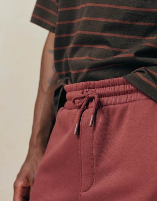ASOS DESIGN - Essentials - Oversized halflange jersey short in rood, 5 van 5