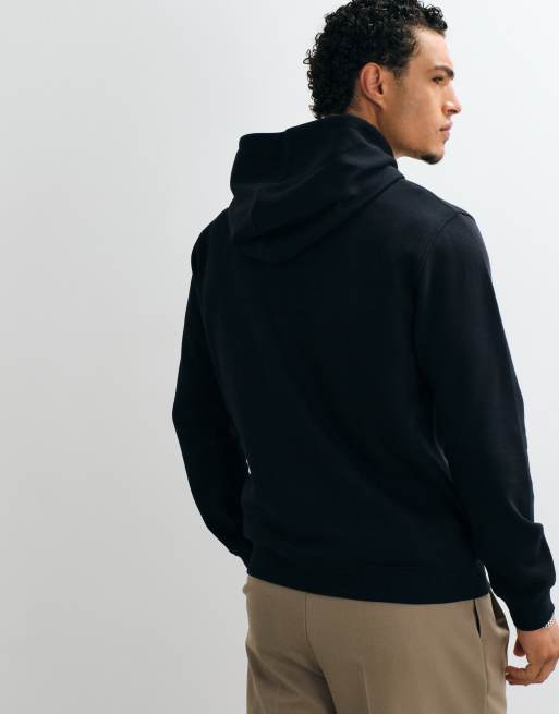 ASOS DESIGN essentials oversized hoodie in zwart, 4 van 5