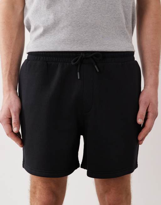 ASOS DESIGN - Essentials - Oversized jersey short in zwart, 4 van 5