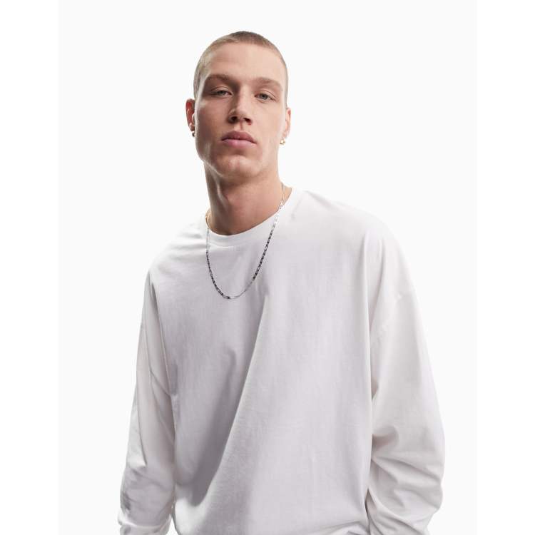 ASOS DESIGN essentials oversized long sleeve T-shirt in