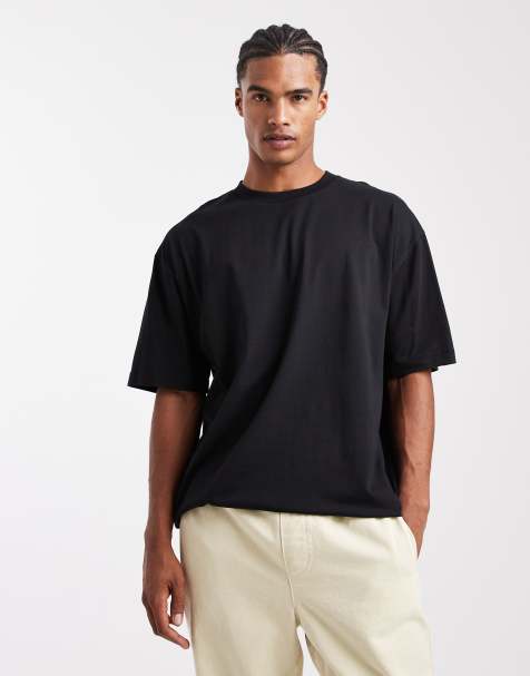 ASOS DESIGN Essentials oversized t-shirt in black - view 1