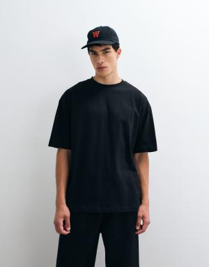 ASOS DESIGN Essentials oversized t-shirt in black