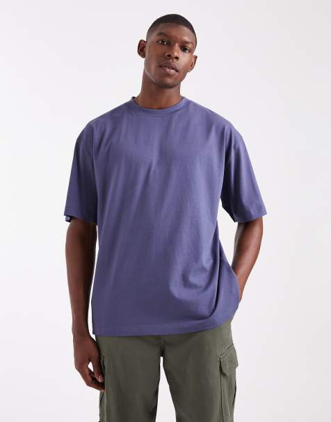 ASOS DESIGN Essentials oversized t-shirt in blue - view 1