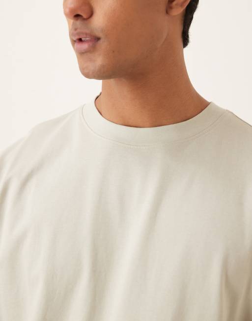 ASOS DESIGN Essentials oversized t-shirt in grey, 5 of 5