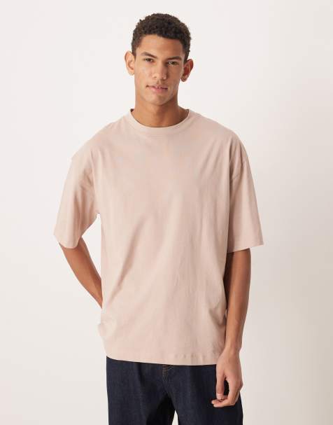 ASOS DESIGN Essentials oversized t-shirt in pink - view 1