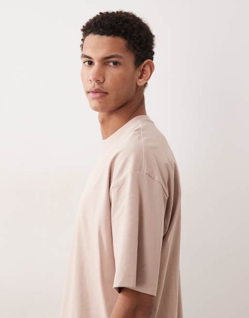 ASOS DESIGN Essentials oversized t-shirt in pink, 3 of 5