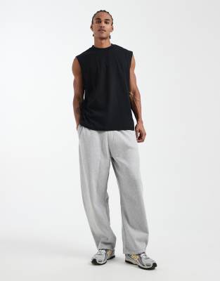 Asos Design Essentials Oversized Tank In Multi