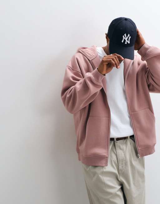 ASOS DESIGN essentials oversized zip through, 5 of 5