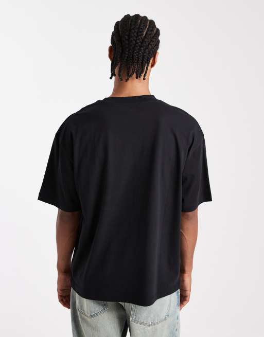 ASOS DESIGN - Essentials - Pakke med 2 oversized T-shirts i beige/sort , 3 af 5