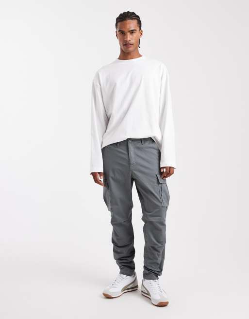 ASOS DESIGN - Essentials - Pakke med 2 oversized T-shirts med lange ærmer i hvid/marineblå , 2 af 5