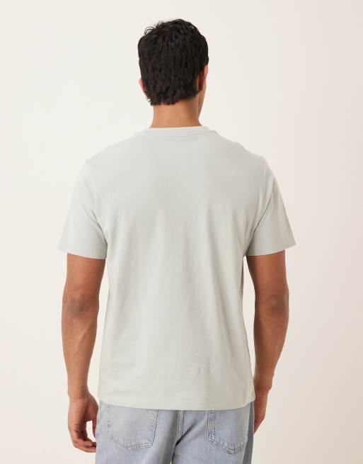 ASOS DESIGN - Essentials - Pakke med 2 T-shirts i regular fit i cremehvid og lysegrøn, 3 af 5