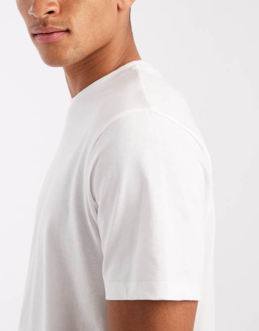 ASOS DESIGN - Essentials - Pakke med 3 T-shirts i regular fit i gråmeleret, sort og hvid, 5 af 5