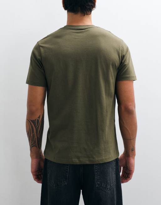ASOS DESIGN Essentials pakke med 5 regular fit T-shirt i multifarvet, 3 af 5